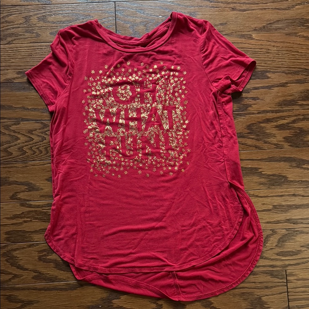 ⭐️Old Navy Red Graphic Short Sleeve Tee